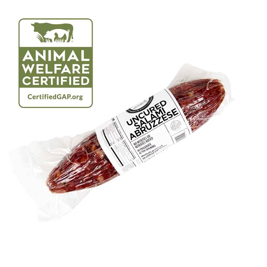 Niagara Food Specialties Super Premium Uncured Abruzzese Salami 1