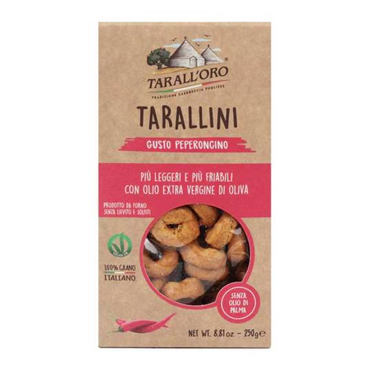Tarall'Oro Italian Tarallini with Chili Pepper 1