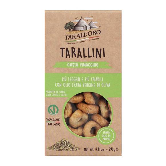 Tarall'Oro Italian Tarallini with Fennel 1