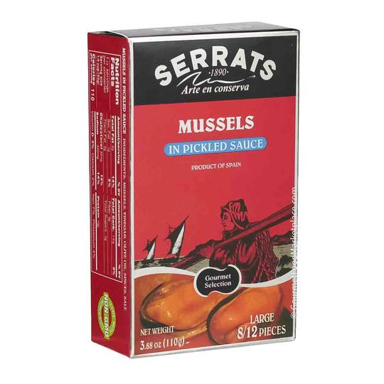 Serrats Mussels in Pickled Sauce 1