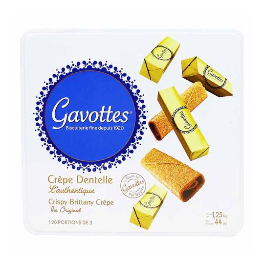 Gavottes French Crepe Dentelle Cookies 1