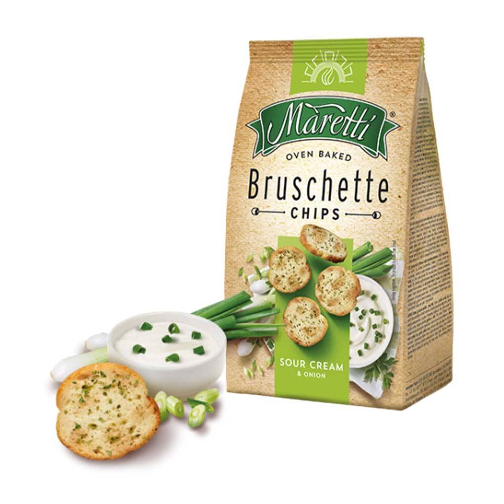 Maretti Sour Cream and Onion Bruschetta Chips 1