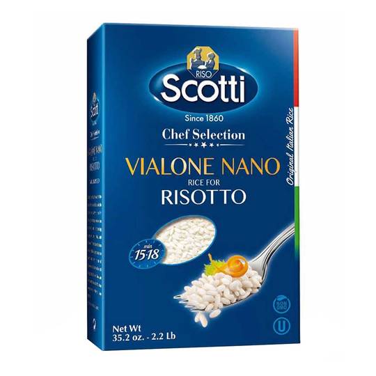 Riso Scotti Italian Vialone Nano Rice for Risotto 1
