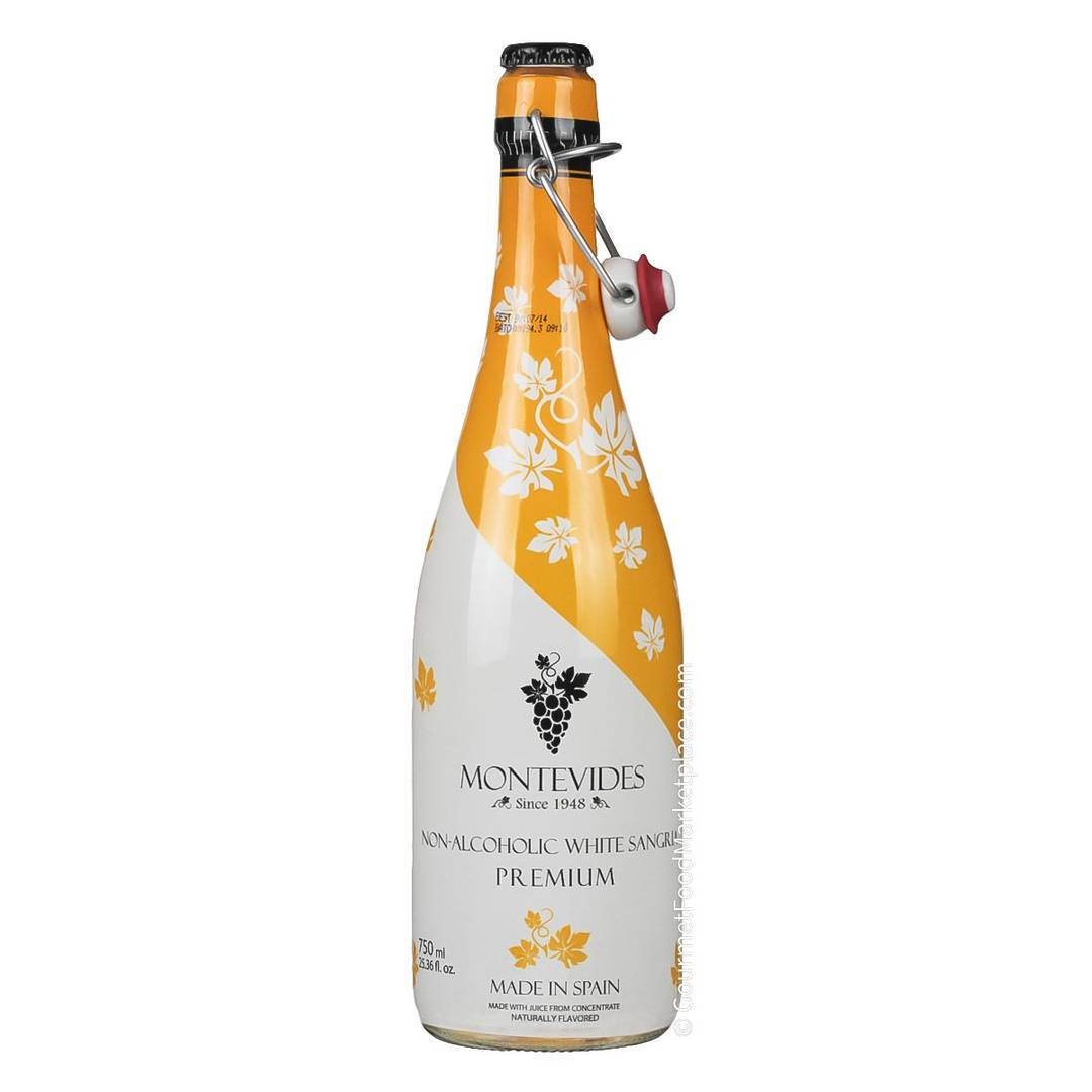 Montevides Premium Spanish White Sangria, Non Alcoholic 1