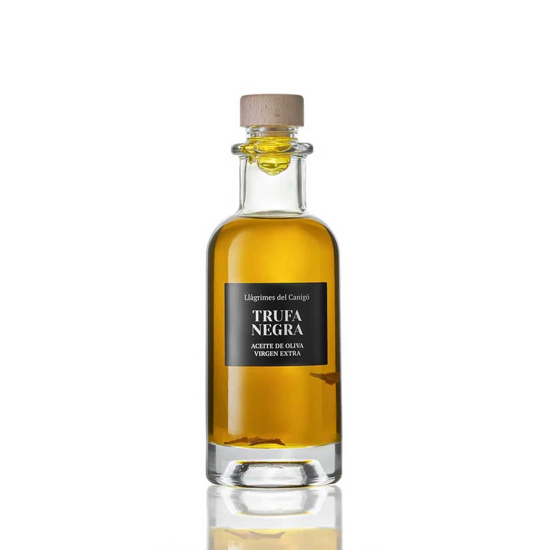 Llàgrimes del Canigó Premium Spanish Black Truffle EVOO: First Cold Press, Argudell & Picual Blend 1