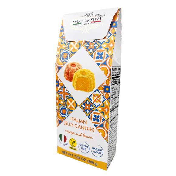 Maria Cristina Italian Vegan Orange Lemon Jelly Candies 2