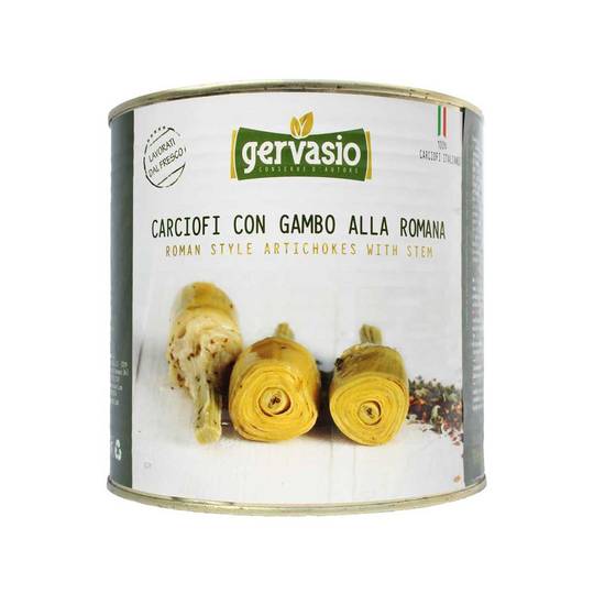 Gervasio 100% Italian Roman Style Artichokes with Stem 1