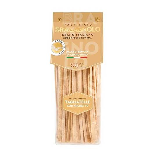 Bragagnolo Tagliatelle con Archetto Pasta, Bronze Cut 1