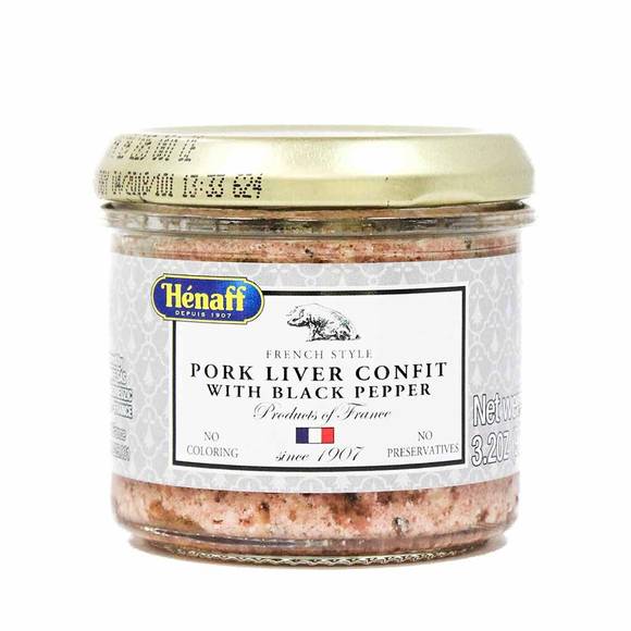 Henaff Pork Liver Confit with Black Pepper 1