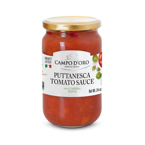 Campo d'Oro Puttanesca Tomato Sauce 1