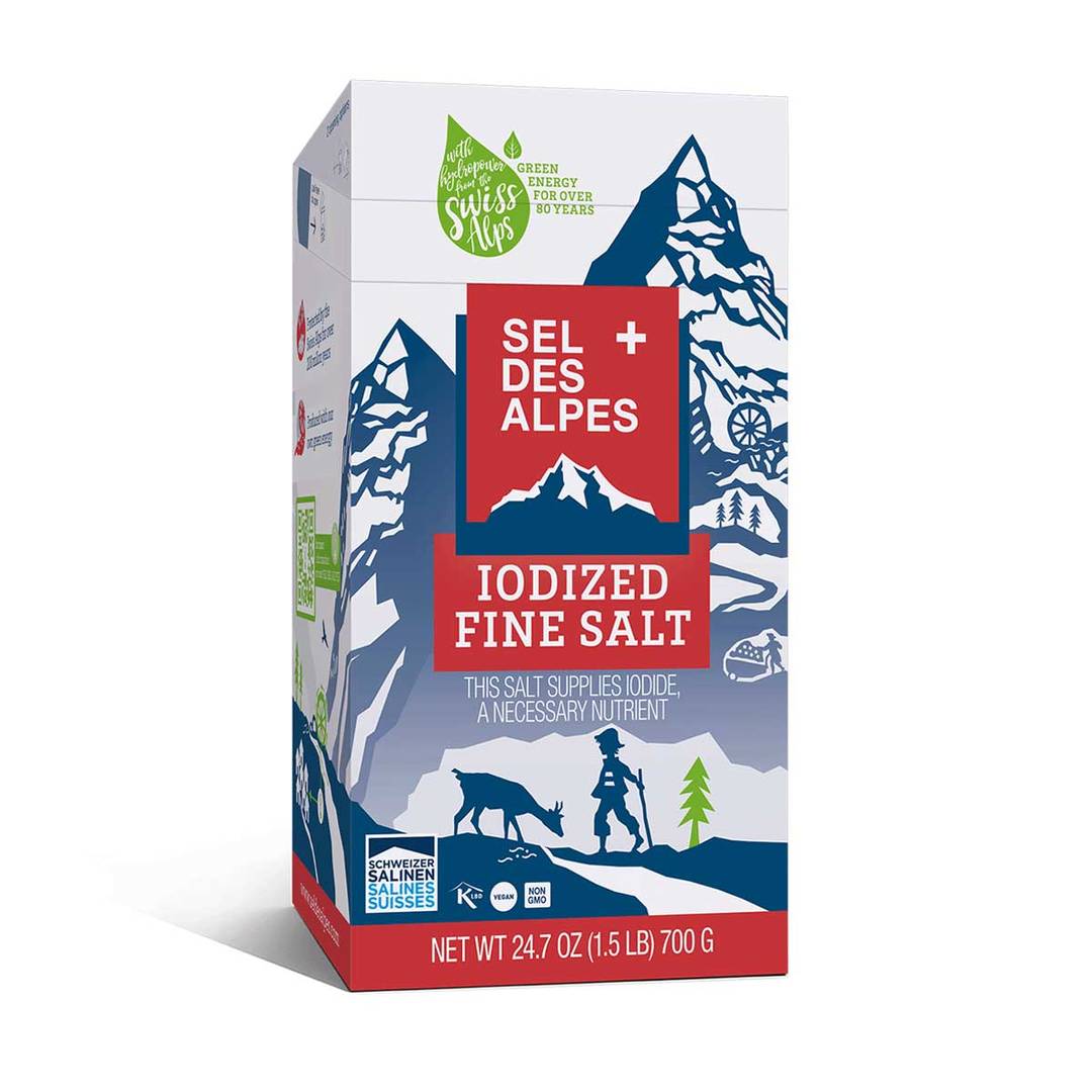 Sel Des Alpes Swiss Iodized Fine Salt 1