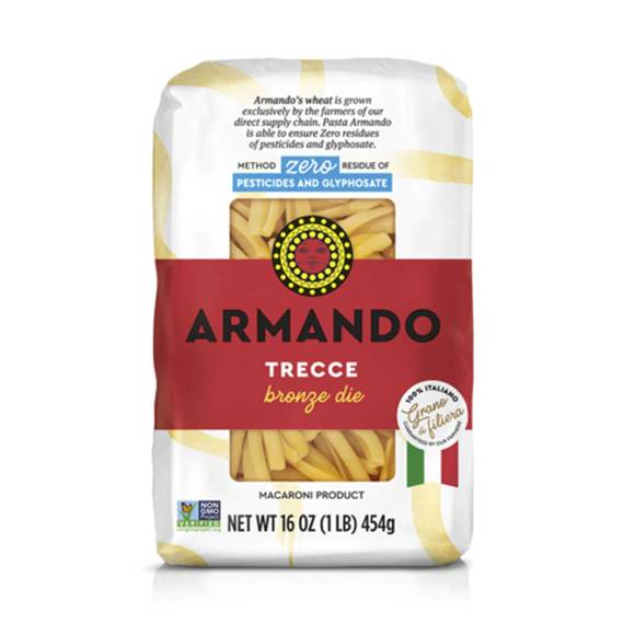 Armando Trecce Pasta, 100% Italian Wheat, Bronze Cut 1