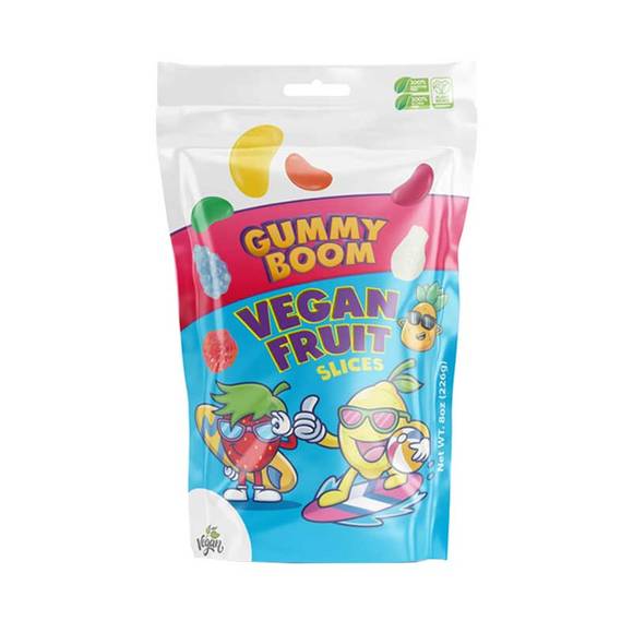 Gummy Boom Vegan Fruit Gummy Slices 1