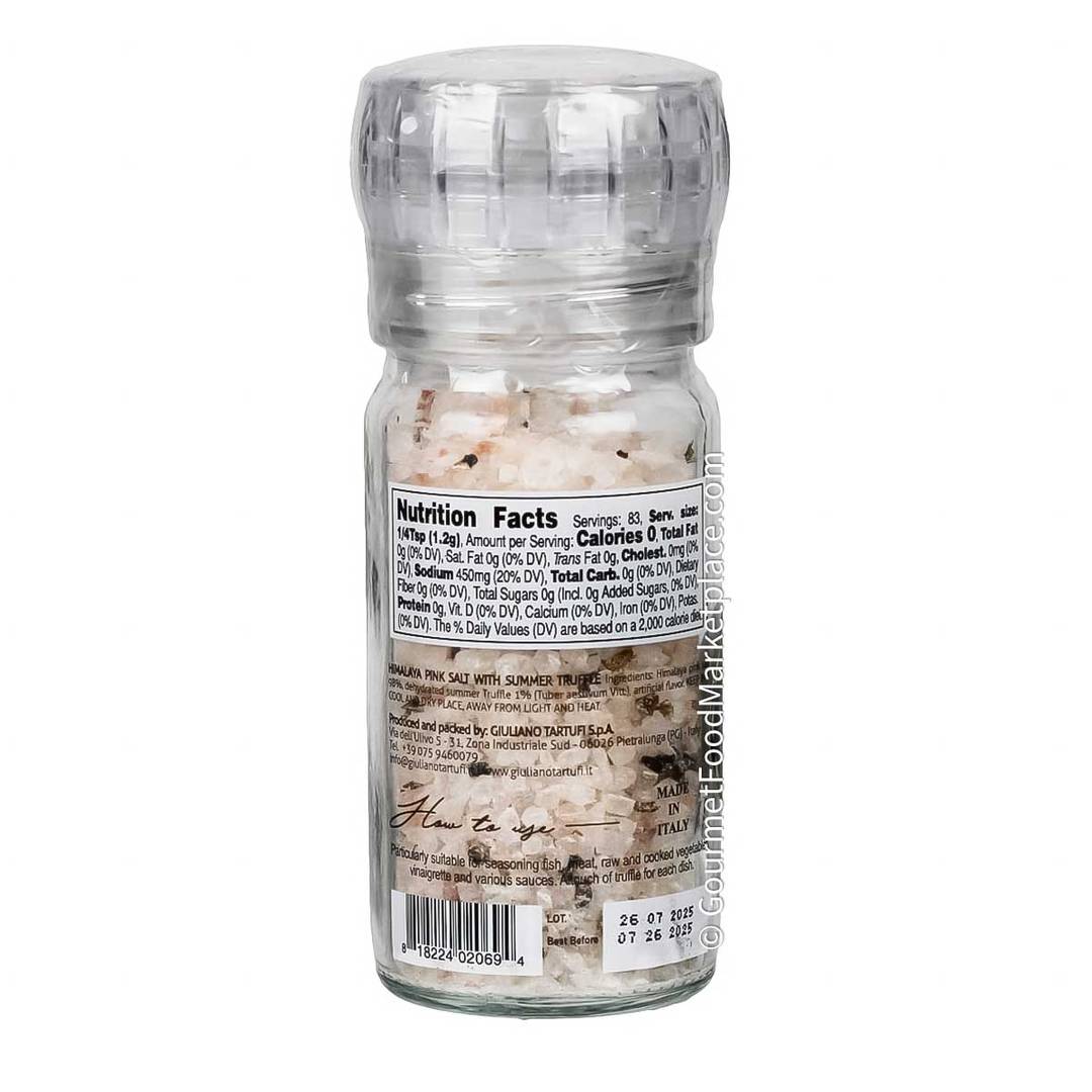 Giuliano Tartufi Himalayan Pink Salt with Summer Truffle 2