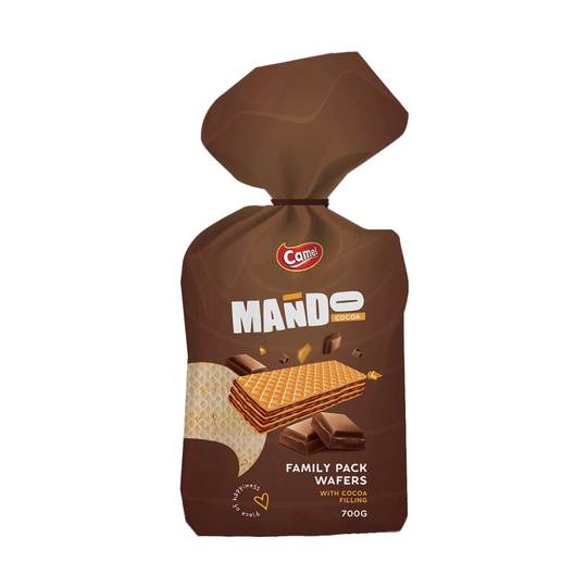 Mando Chocolate Wafers, Family Size 1