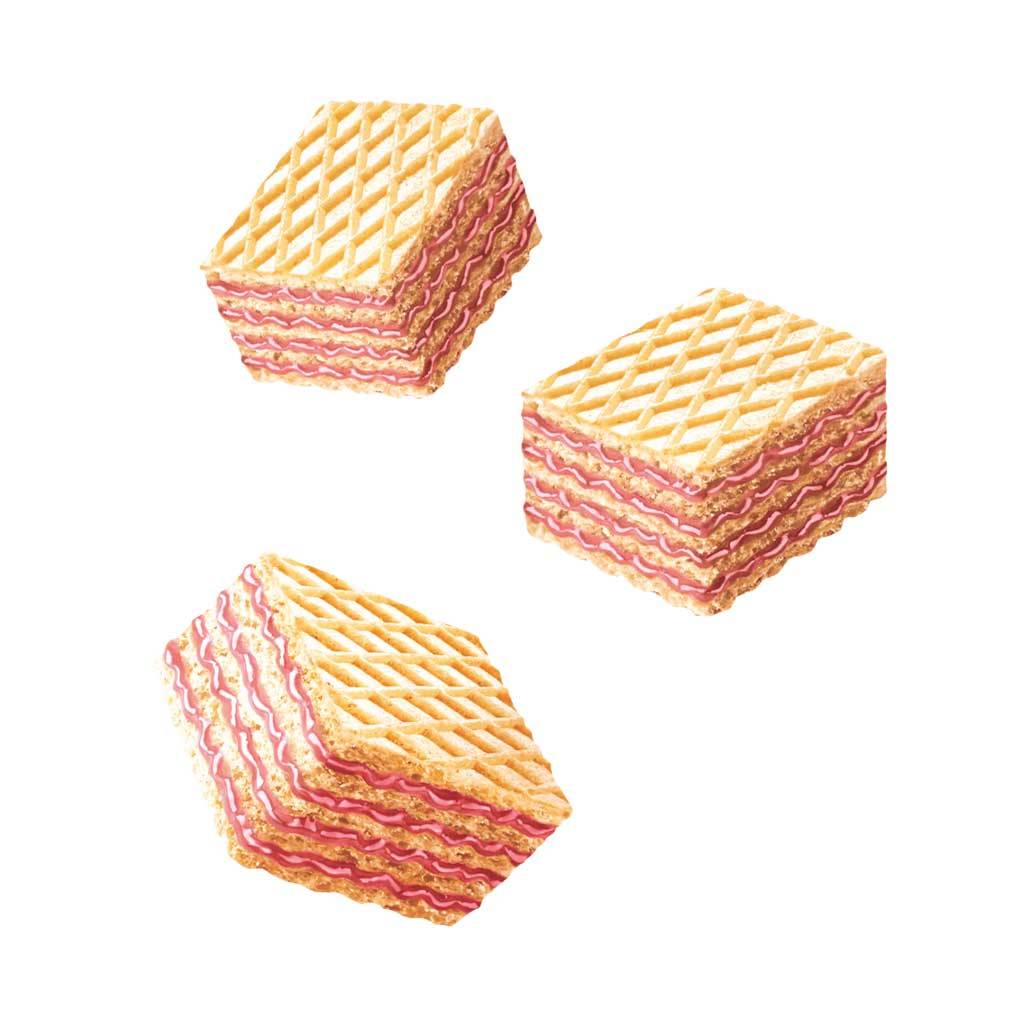 Balconi Strawberry Wafer Cubes 2