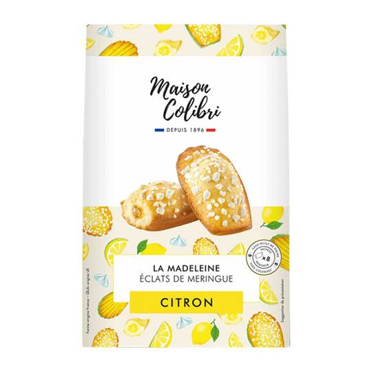 Maison Colibri French Lemon Madeleines with Meringue Shards 1
