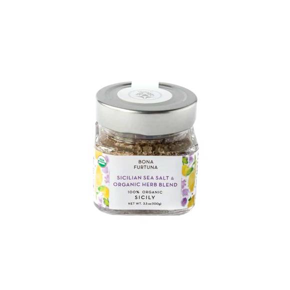 Bona Furtuna Organic Sicilian Sea Salt & Herb Blend 1