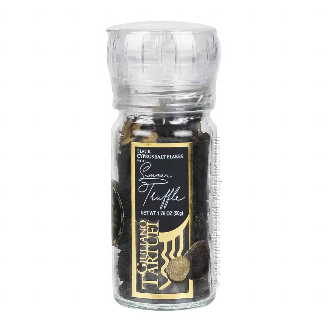 Giuliano Tartufi Cyprus Black Salt Flakes with Summer Truffle 1