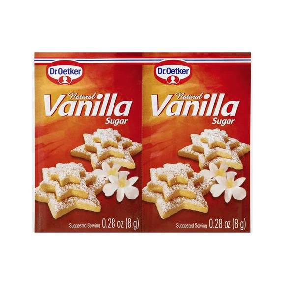 Dr. Oetker Natural Vanilla Sugar: 3 x 2-Pack 1
