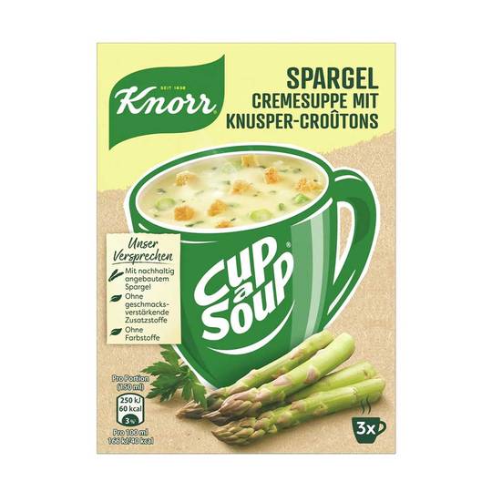 Knorr Instant Asparagus Cream Cup Soup 1