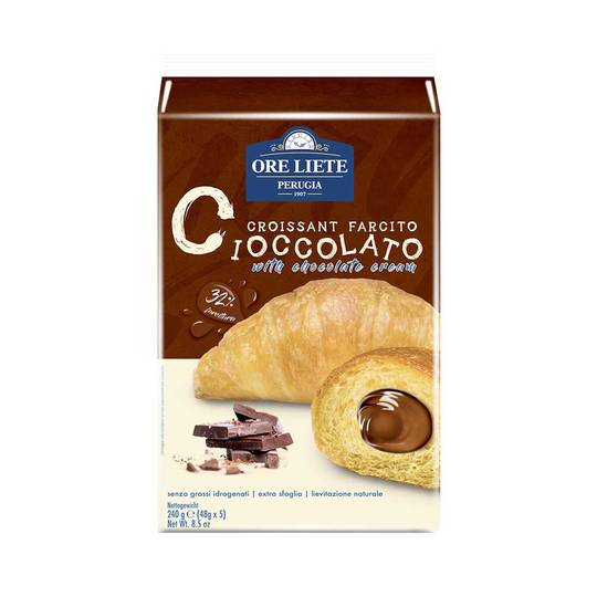 Ore Liete Italian Croissant with Chocolate Filling 1
