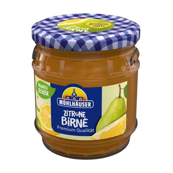 Muhlhauser Lemon Pear Jam from Germany 1