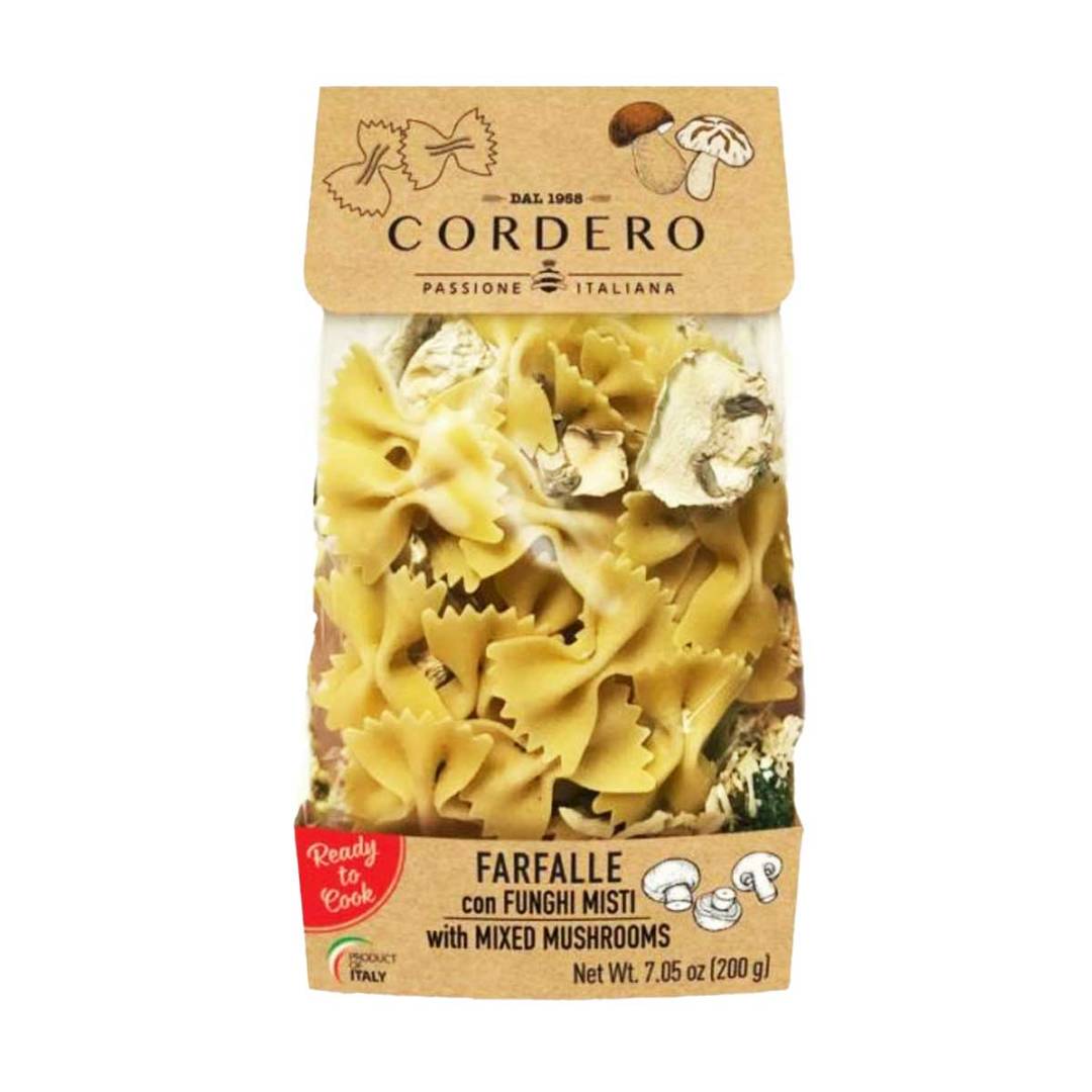 Cordero Farfalle with Mixed Mushrooms 1