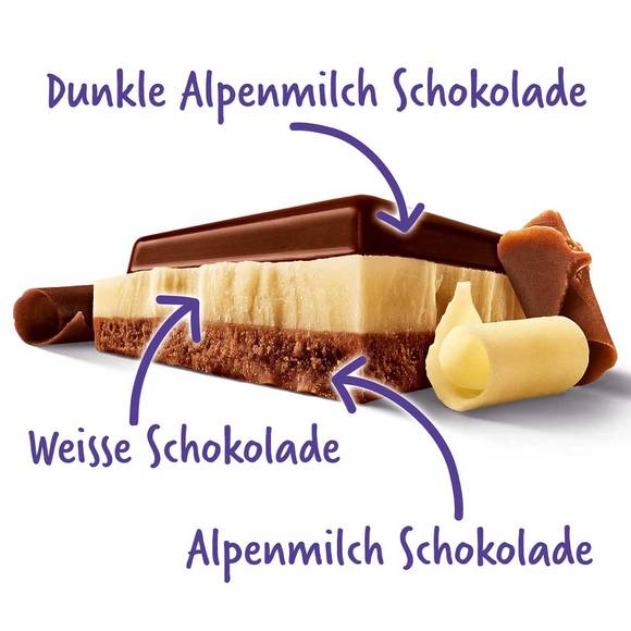 Milka 3-Layer Chocolate Triolade, XXL 2