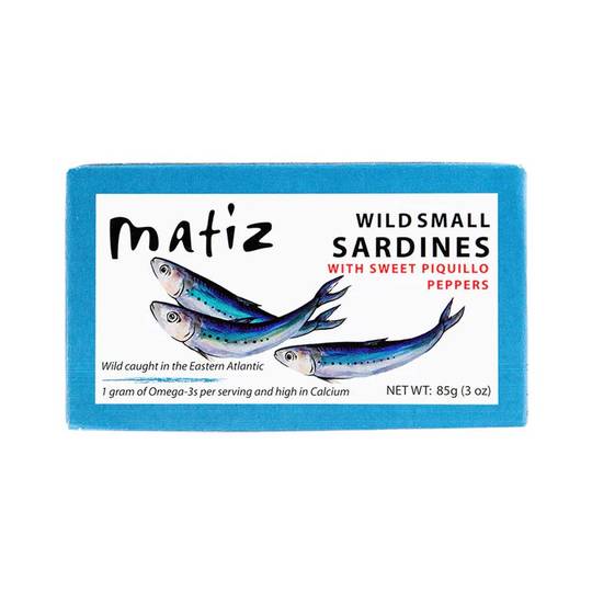 Matiz Wild Small Sardines with Sweet Piquillo Peppers 1