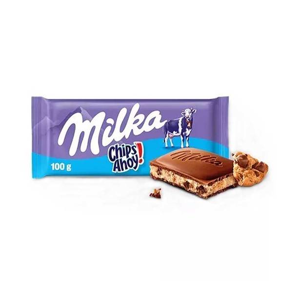 Milka Milk Chocolate with Chips Ahoy Cookies 2