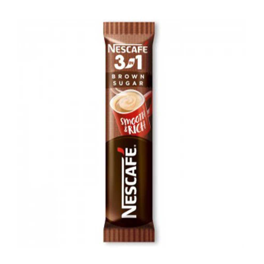 Nescafe 3 in 1 Instant Coffee, Brown Sugar 2