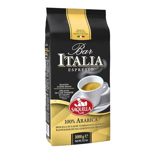 Bar Italia Espresso Roasted Coffee Beans, 100% Arabica 1