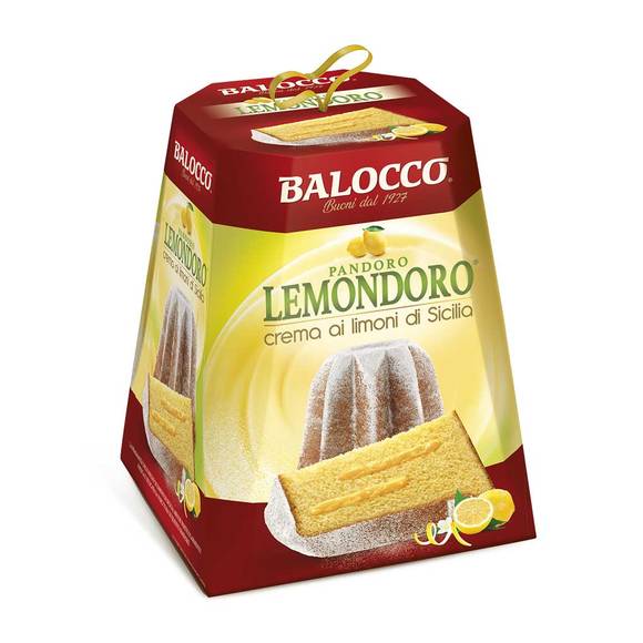 Balocco Pandoro with Sicilian Lemon Cream 1