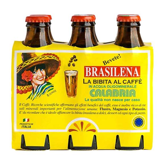 Brasilena Espresso Coffee Soda, 6-Pack 1