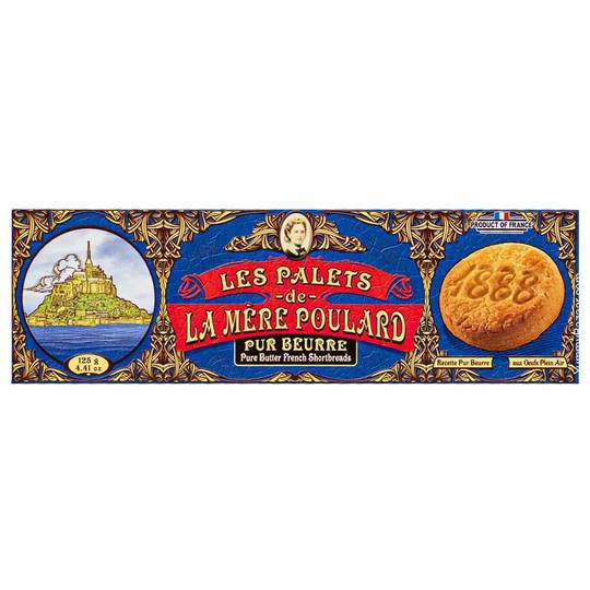 La Mere Poulard French Butter Cookies Palets 1