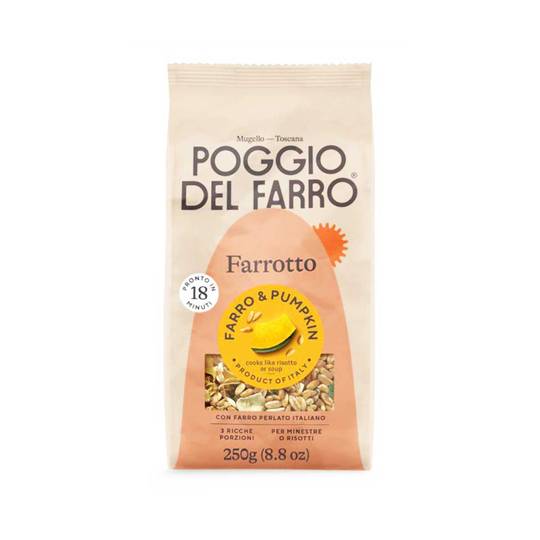 Poggio Del Farro Italian Farro Risotto with Yellow Pumpkin 1