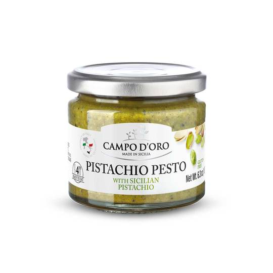 Campo d'Oro Sicilian Pistachio Pesto 1