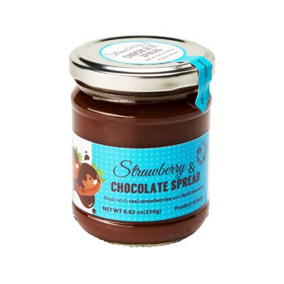 Happy Mama Italian Strawberry & Chocolate Spread, Large 1