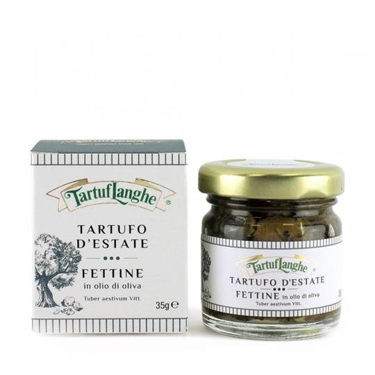 Tartuflanghe Italian Summer Truffle Slices in Olive Oil 1