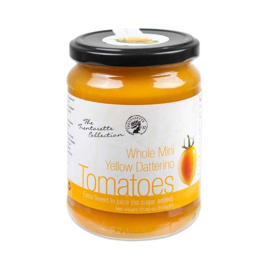 Trentasette Yellow Datterino Tomato in Juice, No Sugar Added 1