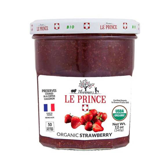 Thomas Le Prince Organic French Strawberry Preserve 1