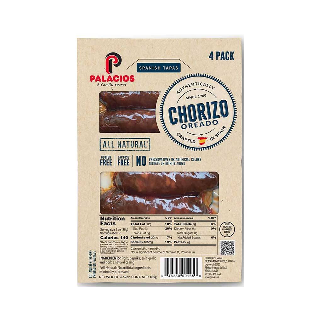 Palacios 4-Pack Oreado Chorizo 1