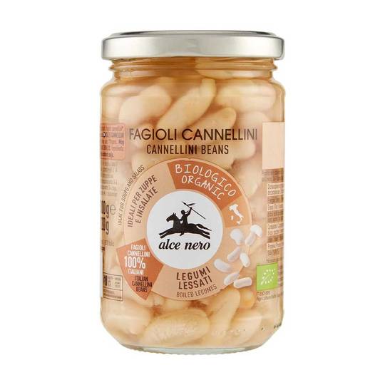 Alce Nero Organic Cooked Italian Cannellini Beans 1