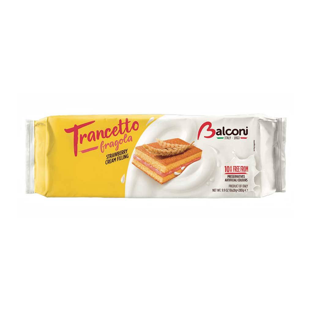 Balconi Trancetto Snack Cakes with Strawberry Cream Filling 1