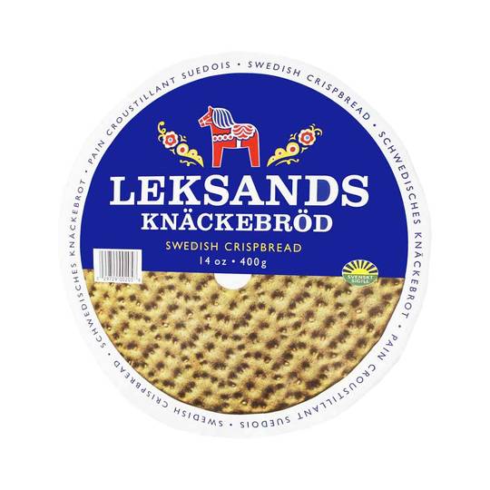 Leksands Swedish Round Rye Crispbread 1