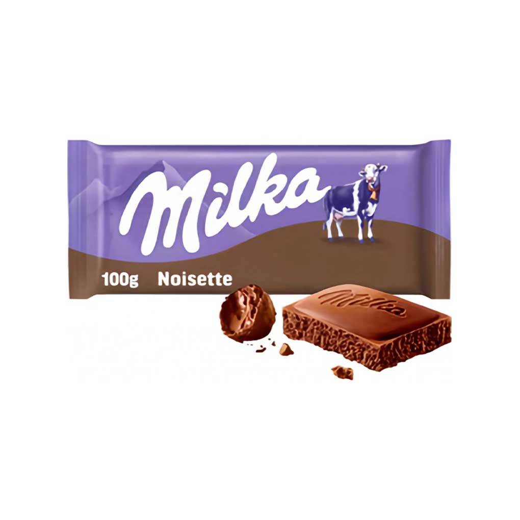 Milka Milk Chocolate with Hazelnut Cream 2