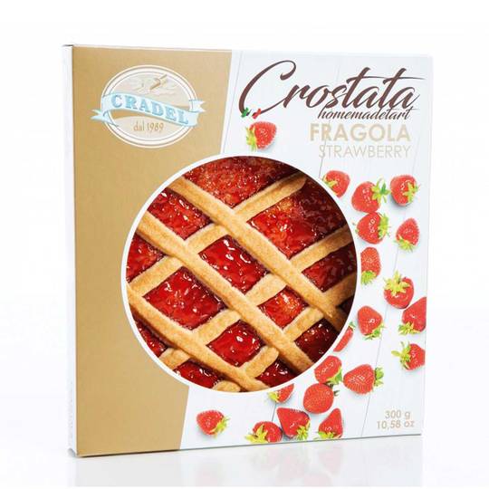 Cradel Strawberry Crostata Cake 1
