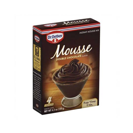 Dr. Oetker Double Chocolate Mousse Mix 1