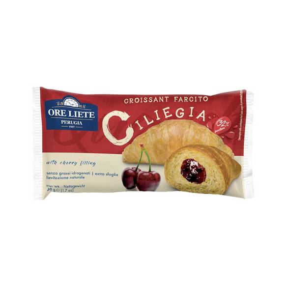 Ore Liete Italian Croissant with Cherry Filling 2